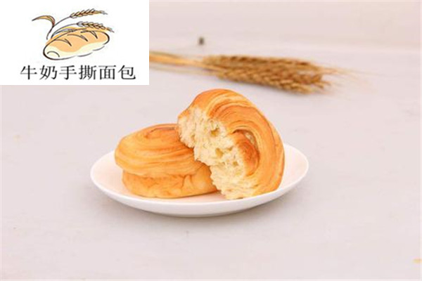 牛奶手撕面包