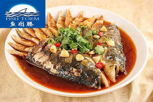 鱼图腾鱼头泡饼