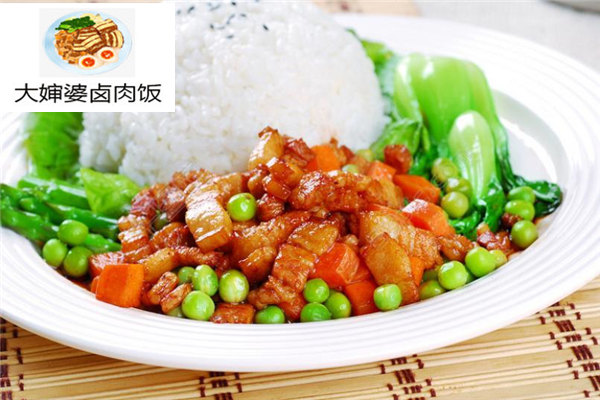 大婶婆卤肉饭