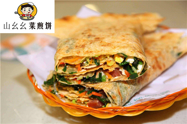 山幺幺菜煎饼