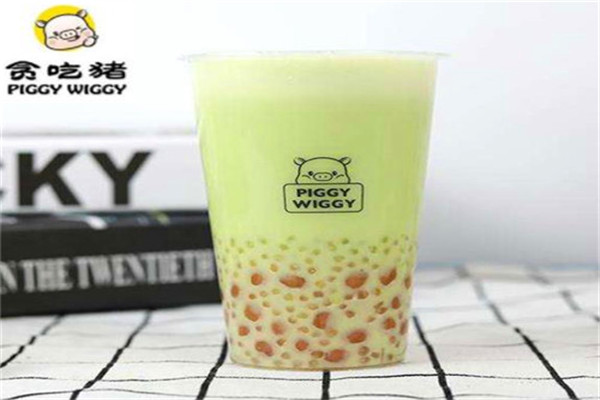贪吃猪奶茶