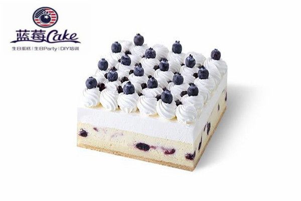 蓝莓cake烘焙