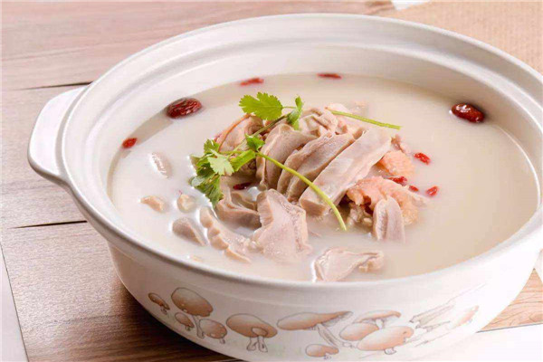 杭州市美颜素猪肚鸡汤快餐