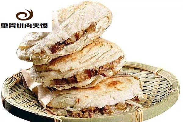 里脊饼肉夹馍