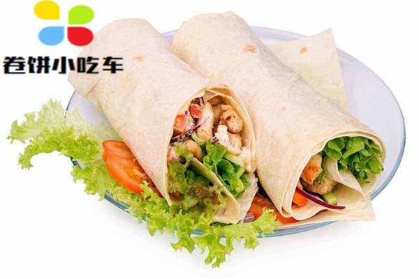 卷饼小吃车