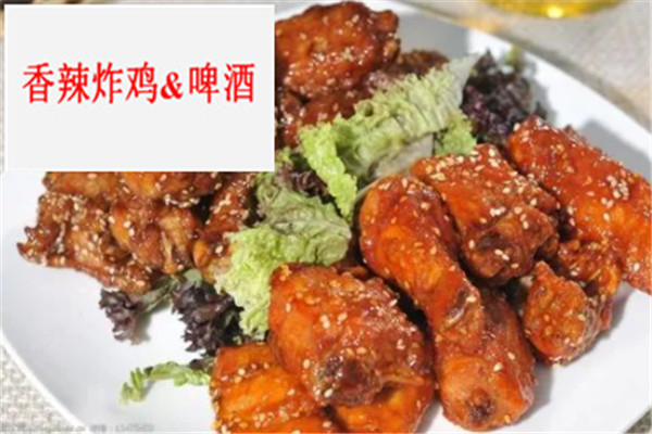 香辣炸鸡&啤酒