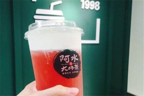 阿水大杯茶加盟费多少