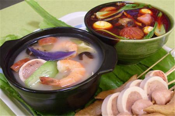 功夫煮骨湯麻辣燙