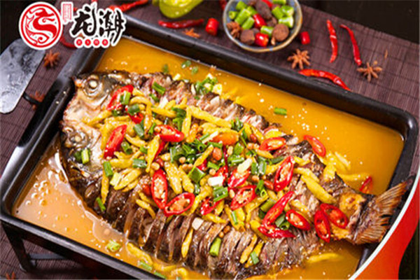龙潮美式炭火烤鱼加盟怎么样