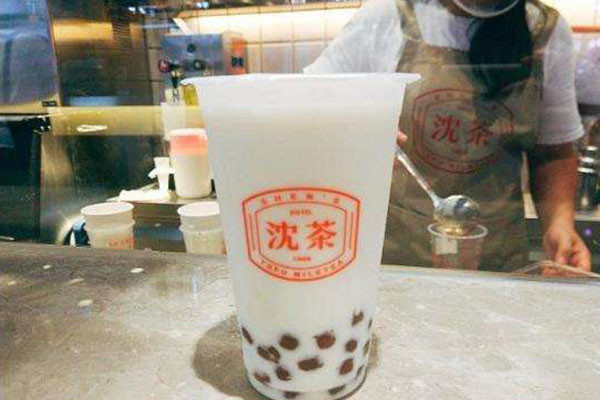 沈茶豆腐鮮奶茶