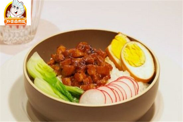 外婆卤肉饭实体店