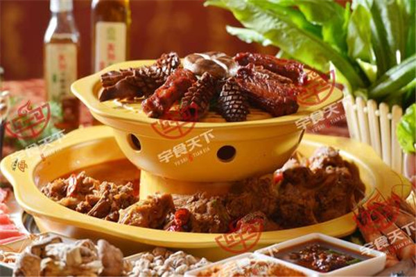 宇食天下喷泉火锅怎么样