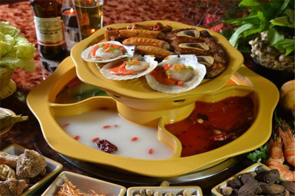 宇食天下喷泉火锅怎么样