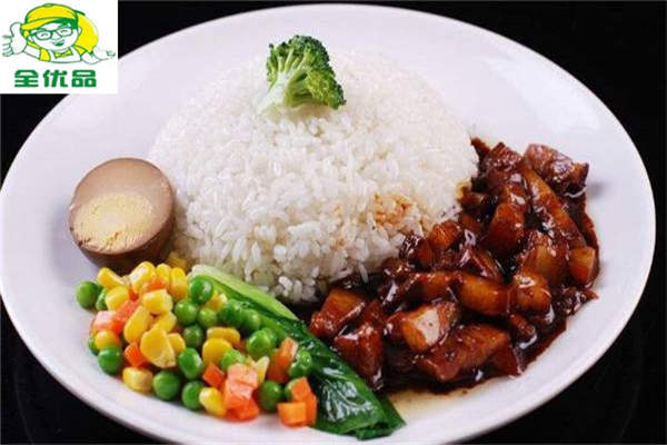 全优品双拼卤肉饭加盟