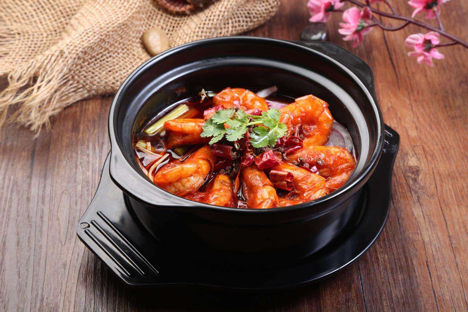 虾得乐烧汁虾米饭