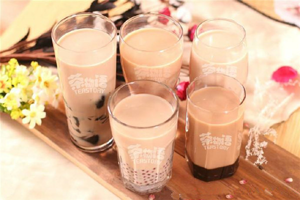 开茶物语奶茶店要多少钱