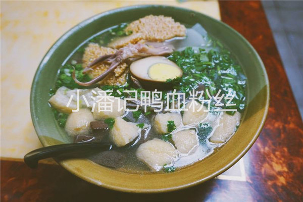 南京小潘记鸭血粉丝汤加盟吗