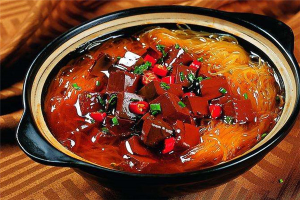 金陵鸭血粉丝配方