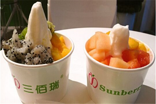 三佰瑞冻酸奶加盟店