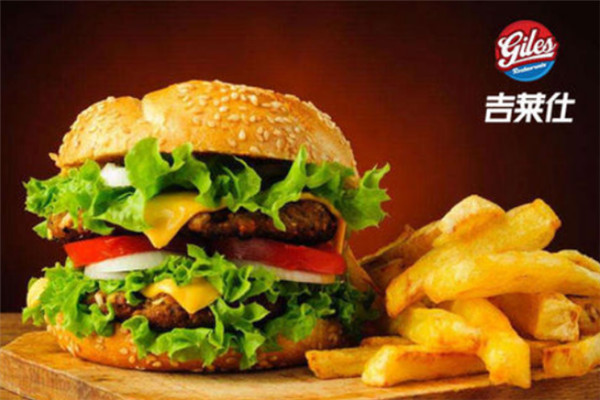 吉萊仕炸雞漢堡