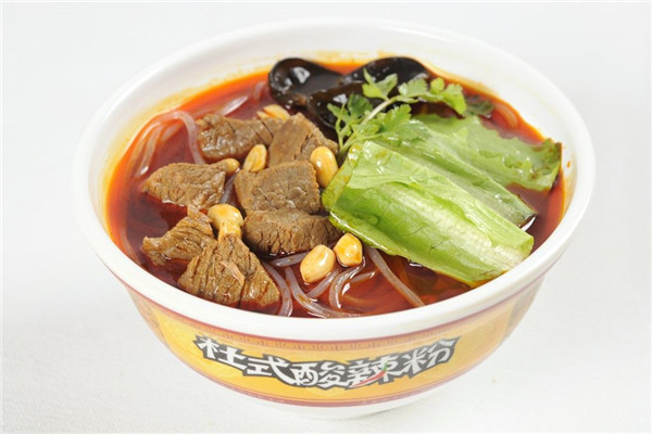杜式酸辣粉店加盟费多少