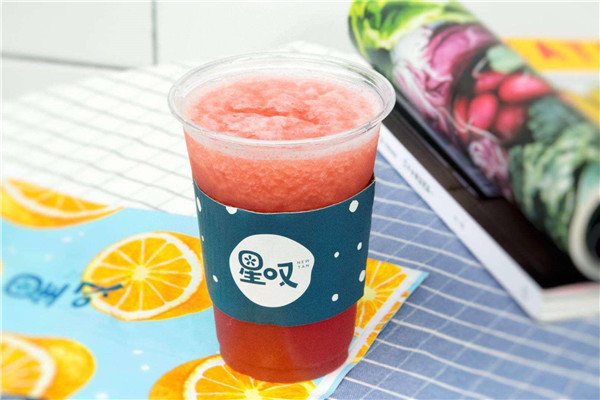 星叹果汁冰配方公布于众