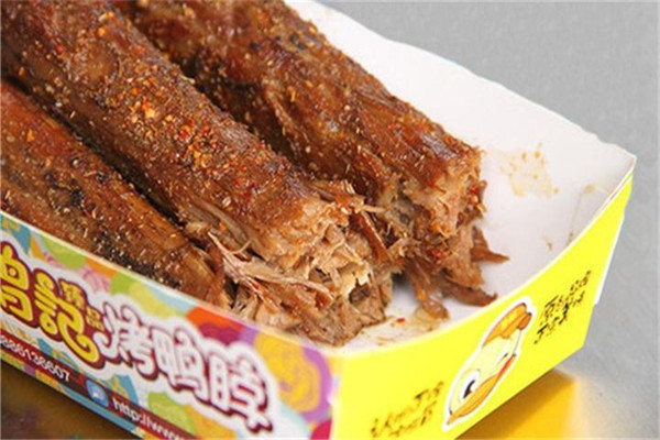 曾记烤鸭脖技术