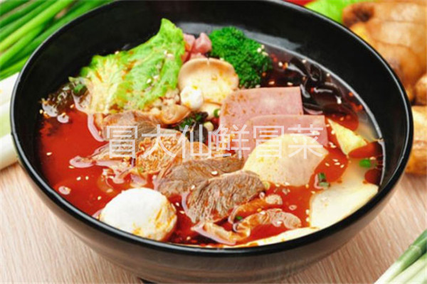 冒大仙冒菜加盟费