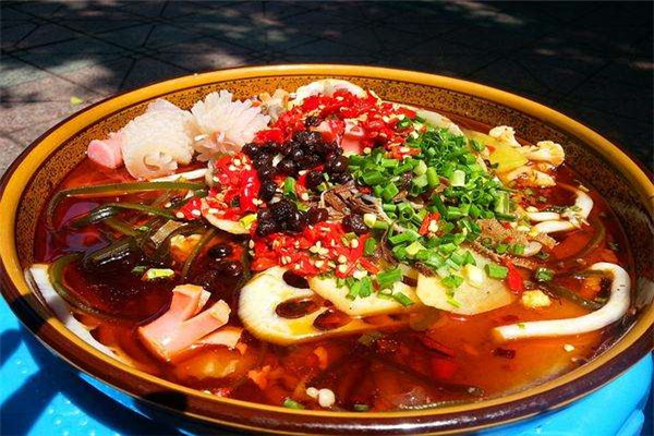 蜀地源冒菜和蜀地冒菜真假