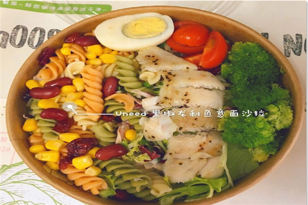 uneed轻食加盟费用多少