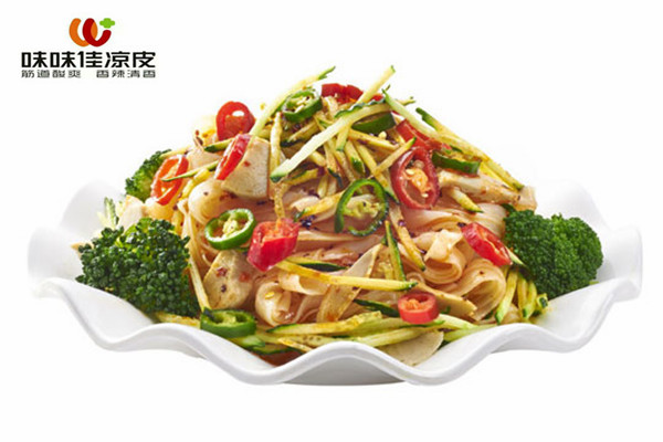 味味佳凉皮加盟费多少钱