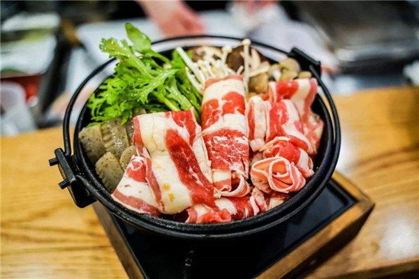 日式牛肉火锅