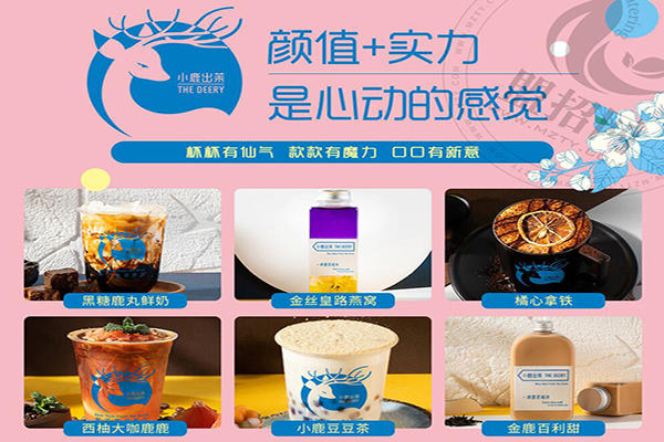 小鹿出茉鲜饮加盟