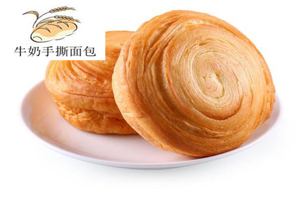 牛奶手撕面包