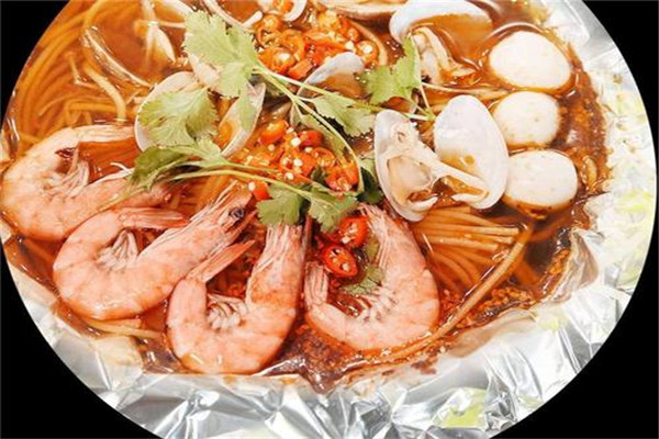 锡纸花甲粉加盟店