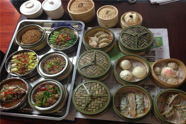 汤小样小笼蒸菜