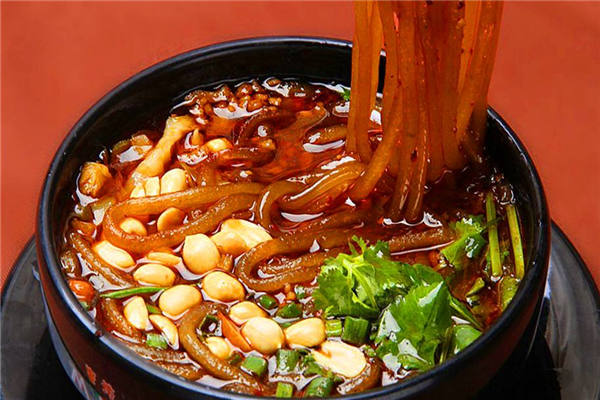 伤辛酸辣粉