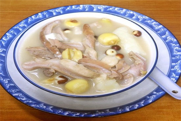 杭州美颜素猪肚鸡汤饭