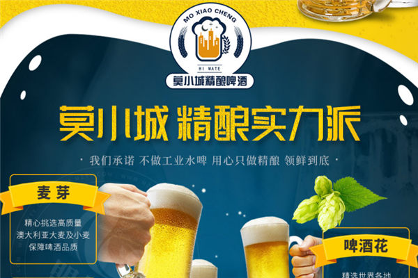 莫小城精酿啤酒加盟