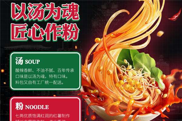 昌友记酸辣粉加盟