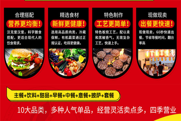 汉克堡加盟