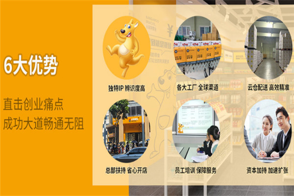 小袋鼠零食加盟