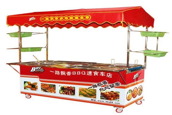 一路飘香小吃车