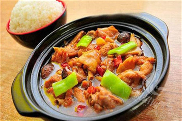 上吉铺黄焖鸡米饭