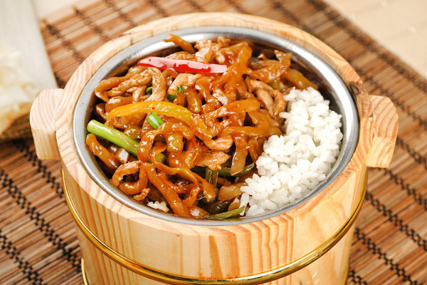 一度食控木桶饭