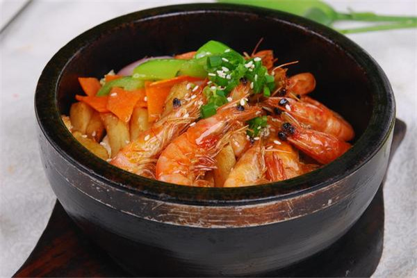 美腩子烧汁虾米饭怎么样