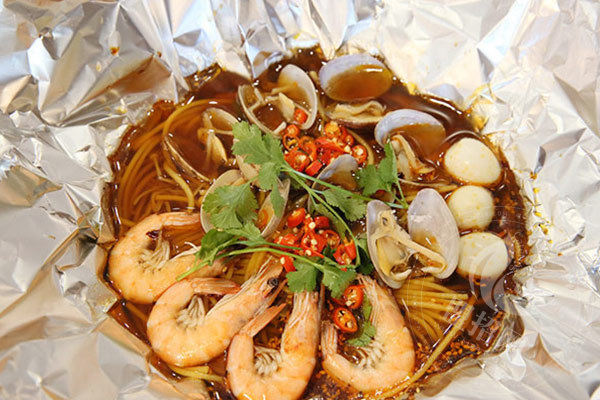 锡纸花甲粉配料