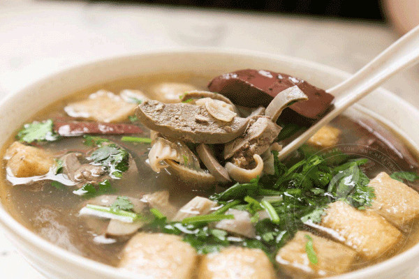阁上阁鸭血粉丝汤