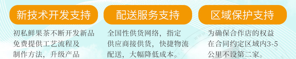 初私鲜果茶加盟