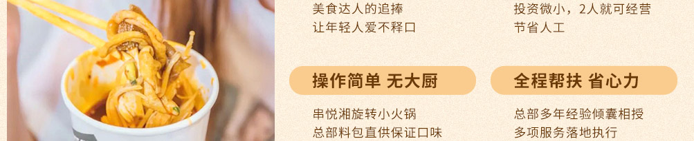串悦湘旋转小火锅加盟